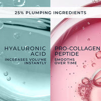 RoC Derm Correxion Lip Volumizer, tratamiento labial con ácido hialurónico y vitamina E, incluye crema suavizante de ojos