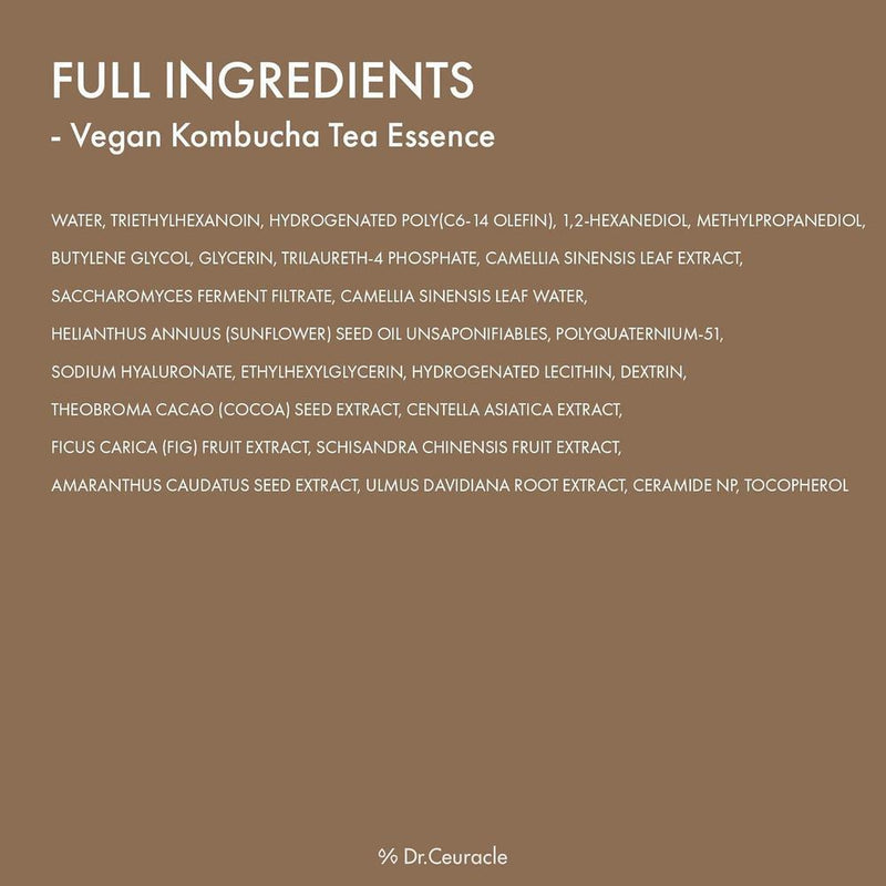 Dr.Ceuracle Esencia Vegana De Té Kombucha Hidratante Con Ceramida 150ml