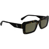 Gafas Rectangulares Calvin Klein Jeans con Monogram, Silueta Fluida y Montura RXable