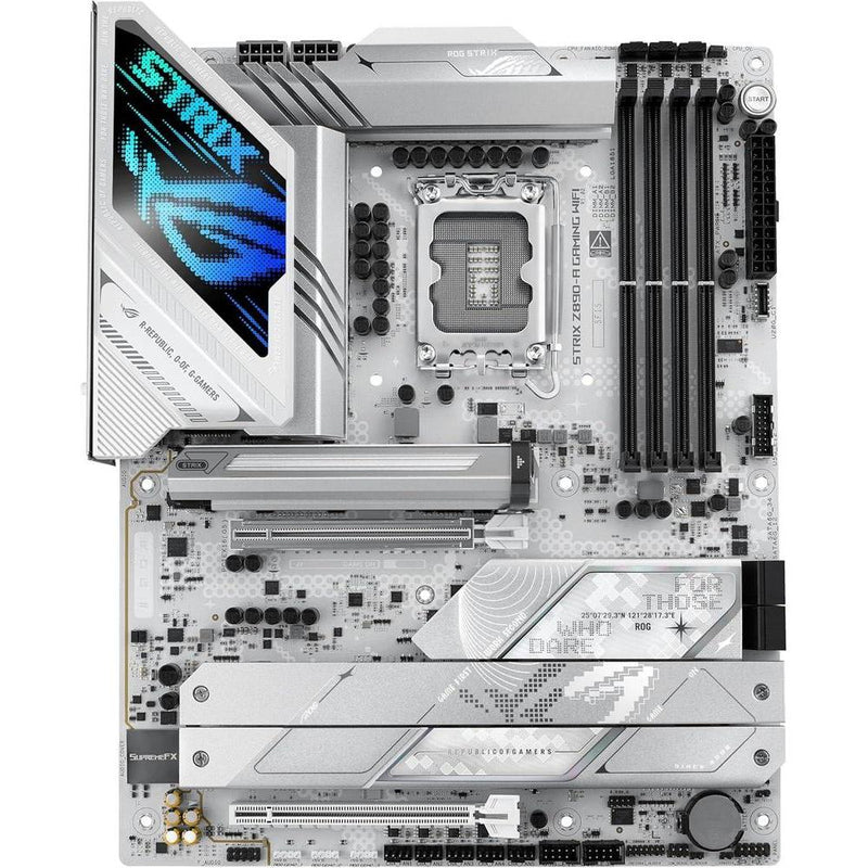 ASUS ROG STRIX Z890-A GAMING WIFI placa base para Intel® Core™ Ultra, AI PC-ready, DDR5, WiFi 7, 5x M.2, Thunderbolt™ 4