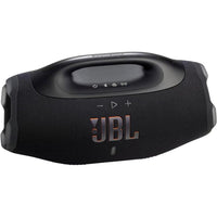 JBL Boombox 4 - Altavoz portátil impermeable con sonido masivo, 34 horas de reproducción y conexión Auracast negro