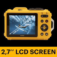 KODAK PIXPRO WPZ2: Cámara digital resistente, impermeable, a prueba de golpes y polvo con WiFi, 16 MP, video Full HD