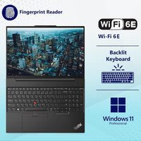 Lenovo ThinkPad E16 G2 Laptop, Intel 16-Core Ultra 7, 64GB RAM, 2TB SSD, LED Keyboard, WiFi 6E