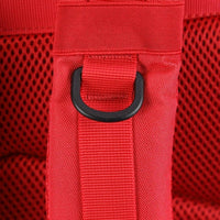 Mochila WOLFpak 45L Elite Roja, diseño táctico militar con capacidad personalizable y parches integrados