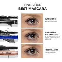 Máscara De Pestañas IT Cosmetics Superhéroe, Voluminizadora Y Alargadora Negra