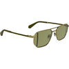 Gafas de sol rectangulares Calvin Klein Jeans CKJ25202S con marco metálico y detalles elegantes