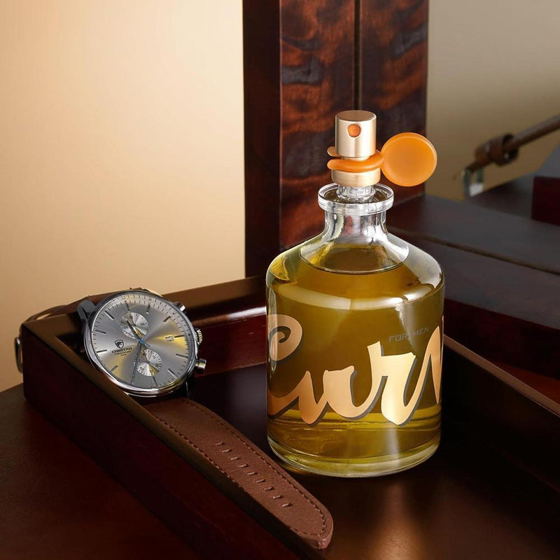 Perfume Curve en aerosol para hombre, fragancia casual especiada y amaderada para el día o la noche