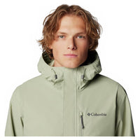 Columbia Chaqueta Hikebound II para hombre impermeable y transpirable con capucha ajustable