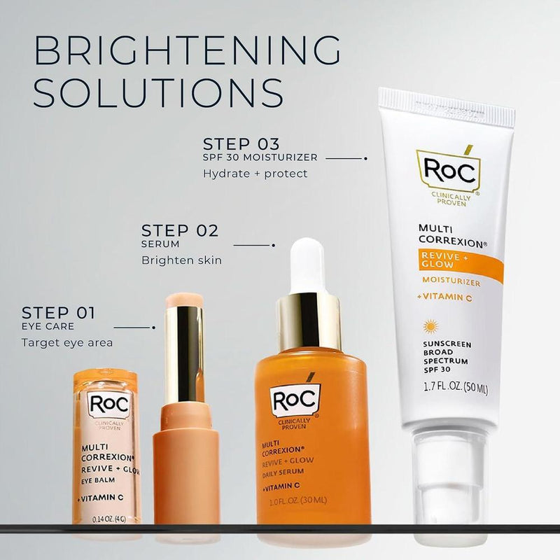 Roc Multi Correxion Revive + Glow Protector Solar Spf 30 Hidratante Facial 50ml