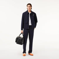 Chaqueta Parka Ligera Lacoste para Hombre con Bolsillos y Cocodrilo Bordado en el Pecho