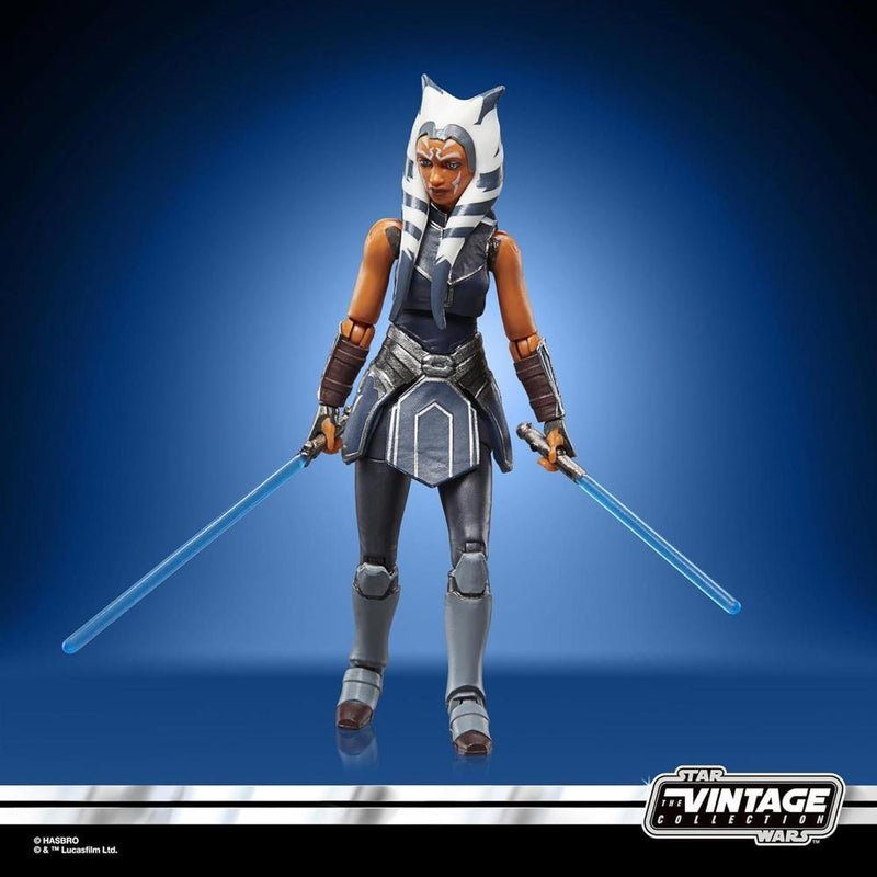 STAR WARS Vintage Collection Escape from Order 66 con Ahsoka & Droids - Paquete de 4 Figuras de Acción Coleccionables