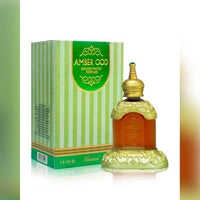 RASASI Amber Oud unisex Aceite de perfume concentrado con notas de rosa, ámbar, oudh y almizcle, paquete de 3 unidades