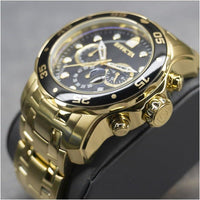 Invicta Pro Diver, reloj cronógrafo de cuarzo con correa de acero inoxidable plateado, diseño sofisticado para hombres