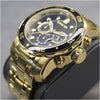 Invicta Pro Diver, reloj cronógrafo de cuarzo con correa de acero inoxidable plateado, diseño sofisticado para hombres