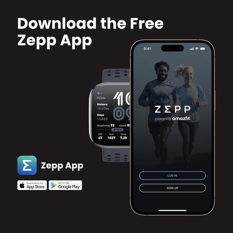 Amazfit Bip 6 Reloj Inteligente con Batería de 14 Días, Pantalla AMOLED, GPS, AI, Bluetooth, Salud y 140+ Modos Fitness