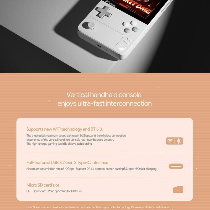 AYA NEO Pocket DMG Consola Portátil OLED 12GB RAM 256GB Snapdragon G3x Gen 2 Android 13