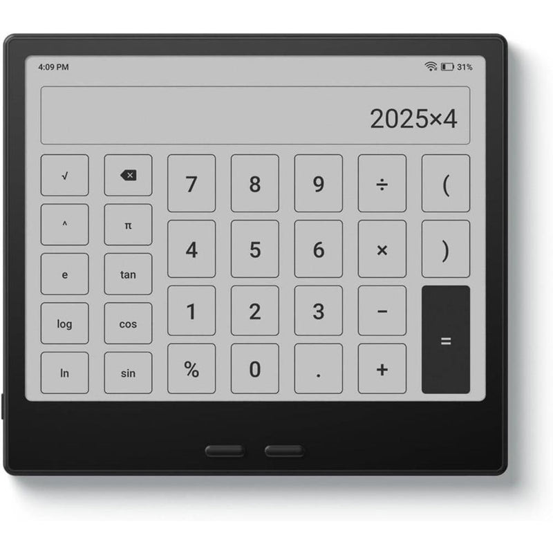 Onyx Go 7 Tablet E Ink para lectura digital, 300 PPI, pantalla de alto contraste, almacenamiento 64GB, conectividad Bluetooth