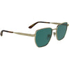 Lentes de sol Calvin Klein Ck25100s con diseño cuadrado, ideal para un look contemporáneo y versátil, compatibles con lentes RX