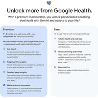 Google Fitbit Air - Rastreador de Actividad Sin Pantalla con Seguimiento de Fitness, Frecuencia Cardíaca y Sueño Inteligente