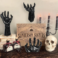 Decoraciones de Halloween, manos espeluznantes para decoraciones de pared góticas con velas, paquete de 3 piezas