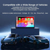 Pantalla inalámbrica Apple Carplay y Android Auto portátil con soporte magnético, compatible con todas las orientaciones