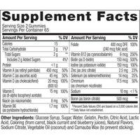 OLLY Multivitaminas para Mujeres, Gummy con Vitaminas A, D, C, E, Biotina, Ácido Fólico, Sabor Berries, 65 Días