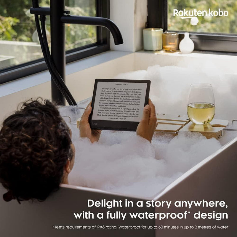 Kobo Sage eReader (Open Box) (Detalle en pantalla)