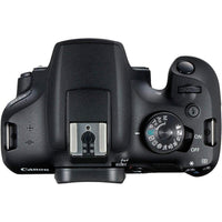 Canon EOS Rebel T7 Cámara DSLR con lente de 18-55mm, Wi-Fi, sensor CMOS de 24.1 MP, procesador DIGIC 4+ y videos Full HD
