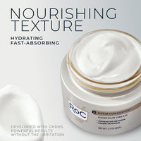 Roc Derm Correxion Crema Para El Cuello Con Ácido Hialurónico Y Retinol Avanzado 50g