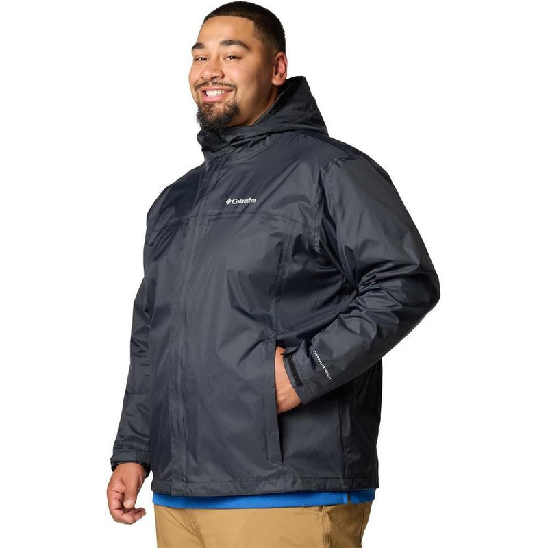 Chaqueta impermeable Columbia Watertight II para hombre, ligera, plegable y transpirable con tecnología Omni-Tech