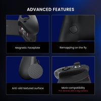 GameSir G8 Plus Bluetooth Mobile Game Controller para Switch, iOS y Android, compatibles con tabletas, wireless con joysticks de efecto Hall