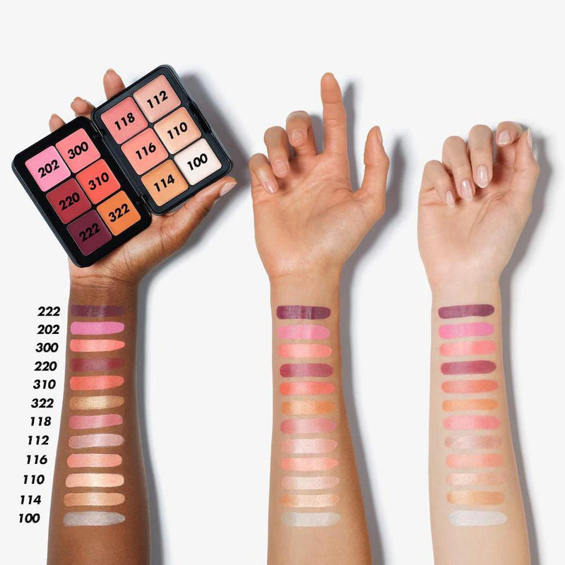 HD Skin Blush & Glow Paleta Facial en Crema de Larga Duración