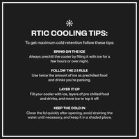 RTIC Refrigerador duro ultraligero para bebidas, ideal para playa, camping, pesca y barbacoas, más ligero que otros modelos