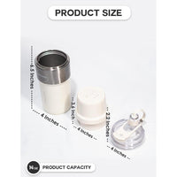 Mojoco Licuadora personal para batidos, recargable y portátil, ideal para frutas, verduras, viajes y más