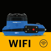 KODAK PIXPRO WPZ2 Cámara digital impermeable, resistente a golpes y polvo con WiFi, 16MP, zoom óptico 4X y video Full HD