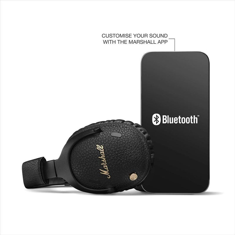 Marshall Monitor Iii A.n.c. Auriculares Bluetooth Con Cancelación Activa De Ruido Negro