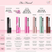 Máscara De Pestañas Too Faced Better Than Sex Volumizing Negro