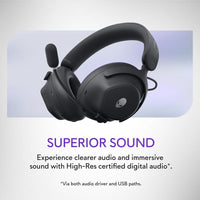 Alienware auriculares inalámbricos para juegos con Bluetooth 5.3, carga rápida, cancelación activa de ruido y 75 horas de duración