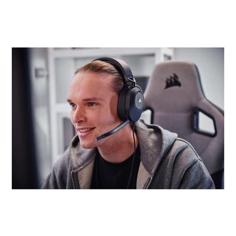 CORSAIR HS65 SURROUND Auriculares gaming multiplataforma con Dolby Atmos, SoundID, compatible iCUE - PC, Mac, PS5, PS4, Xbox