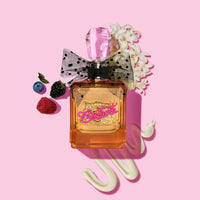 Juicy Couture Viva La Juicy Gold Eau De Parfum, Perfume para Mujer con Notas de Frutos Rojos Jugosos, Jazmín Sambac y Crema de Vainilla - Frutal y Dulce, EDP Spray