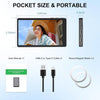Monitor Selfie Vlog Inalámbrico para iPhone y Android, Compatible con Duplicación de Pantalla Vlogging