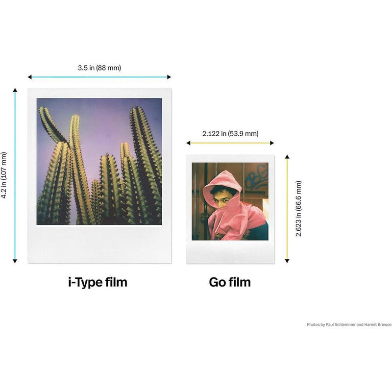 Polaroid Now Cámara instantánea de 3ª generación con paquete de películas, incluye cámara negra y 16 fotos