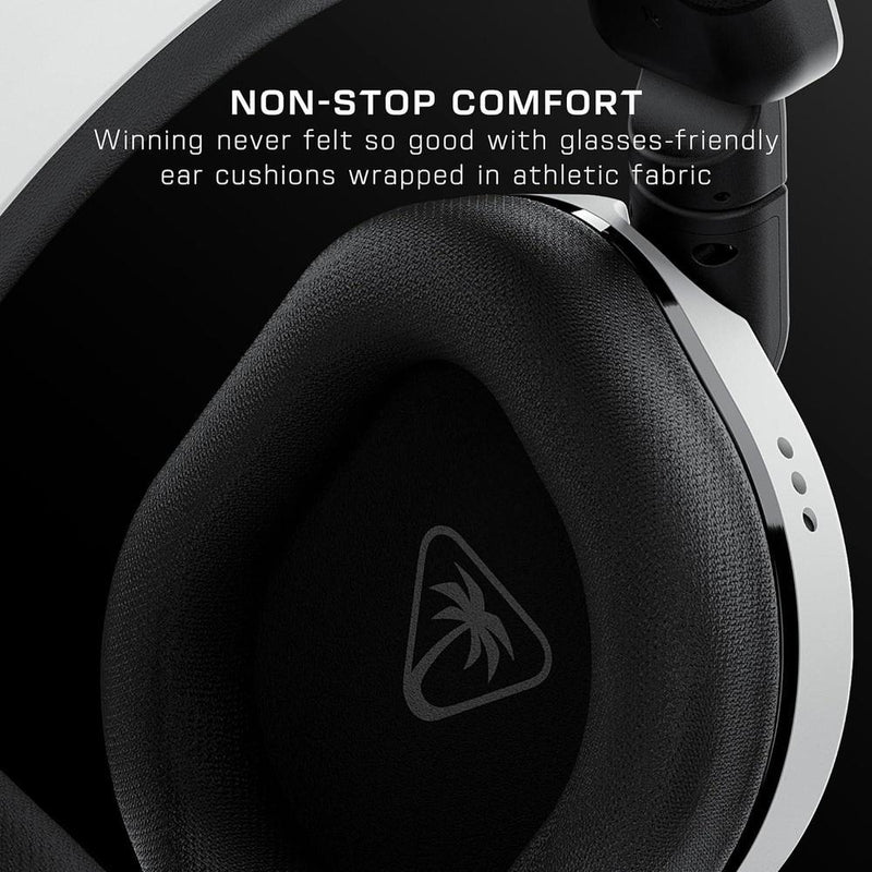 Turtle Beach Stealth 600 Auriculares Inalámbricos Gaming Multiplataforma con Bluetooth y Micrófono Cancelación de Ruido, Blanco
