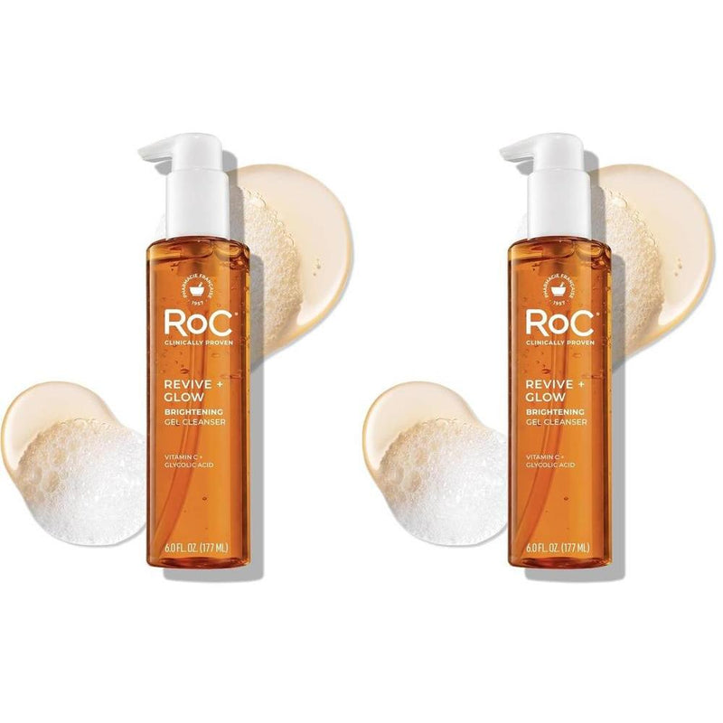 RoC Multi Correxion Revive + Glow Vitamina C Gel Limpiador Iluminador 177ml