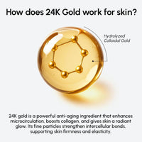 Máscara de elevación MAREE V Line con oro de 24k, colágeno profundo para mujeres, reafirma cuello y mandíbula con retinol y ácido hialurónico