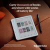 Kobo Libra Colour eReader con pantalla Kaleido 3 de tinta E, modo oscuro, audiolibros, impermeable, blanco