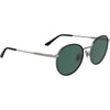 Gafas de sol redondas Calvin Klein CK25101S, diseño minimalista y elegante con detalles en metal, cómodas y ajustables