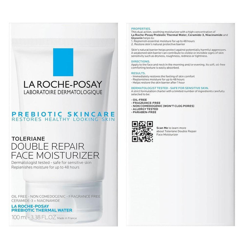 La Roche-Posay Toleriane Double Repair Moisturizer, Niacinamide Cream 91g