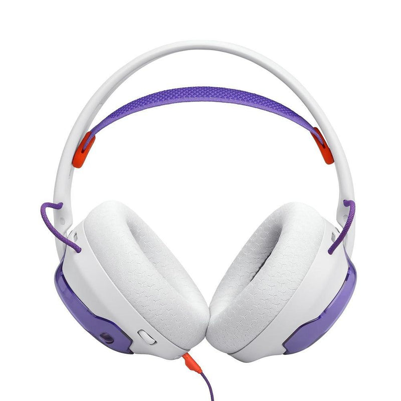 JBL Quantum 250 - Auriculares Gaming Multiplataforma con Sonido Espacial y Micrófono con Cancelación de Ruido, Diseño Cómodo