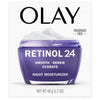 Olay Retinol 24 Hidratante Facial Crema Noche Antienvejecimiento Mujer Sin Fragancia 50.3ml